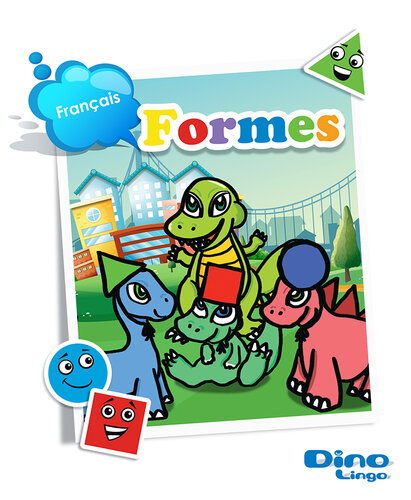 French for kids - Shapes storybook