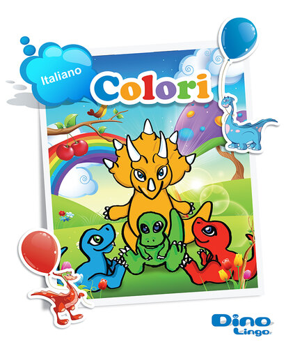 Italian for kids - colors storybook