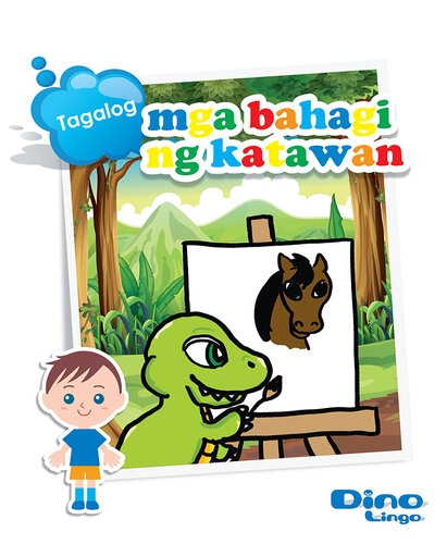 Tagalog for kids - Body Parts storybook