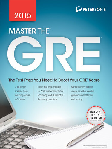 Master the GRE 2015: The Test Prep You Need to Boost Your GRE Score