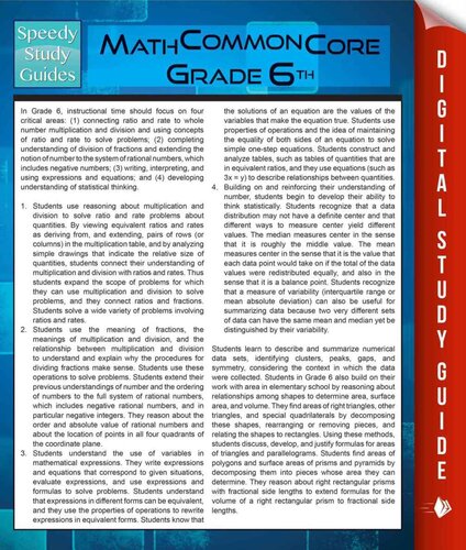 Math Common Core: 6th Grade