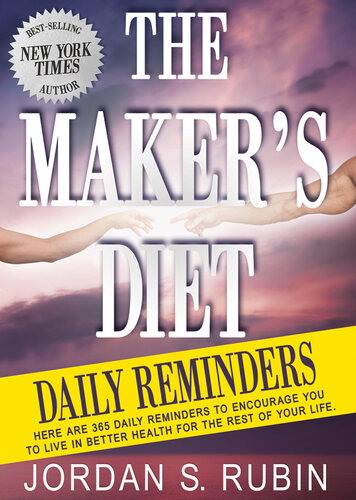 The Maker's Diet Daily Reminders