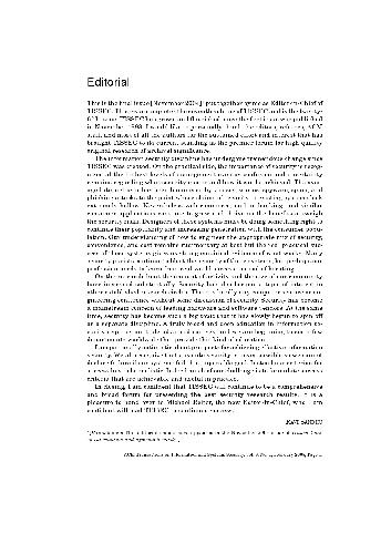 ACM transactions on information and systems security (February)