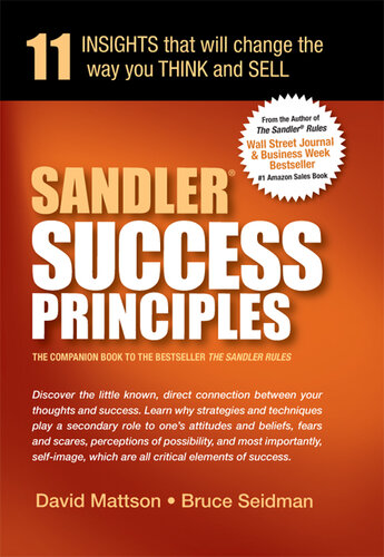 Sandler Success Principles: 11 Insights that will change the way you Think and Sell