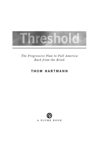 Threshold: The Crisis of Western Culture