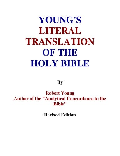 Modern Young's Literal Translation New Testament