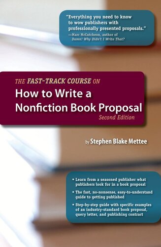 The Fast-Track Course on How to Write a Nonfiction Book Proposal