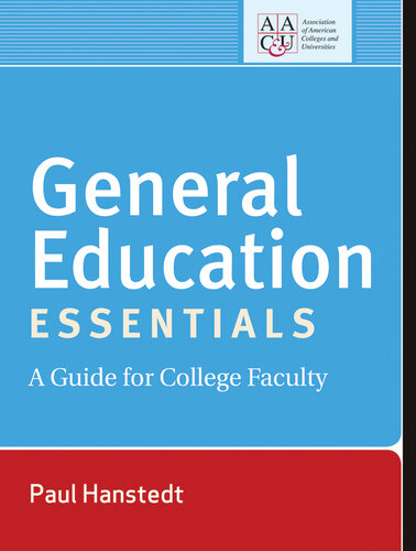 General Education Essentials: A Guide for College Faculty