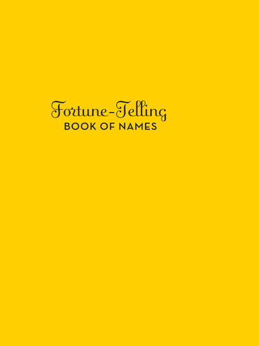 Fortune-Telling Book of Names