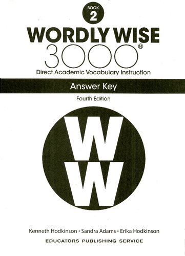 Wordly Wise, Grade 2_Key