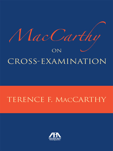Maccarthy on Cross-examination
