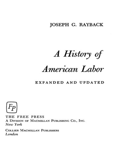 History of American Labor