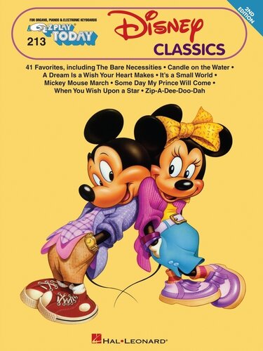 Disney Classics (Songbook): E-Z Play Today Volume 213