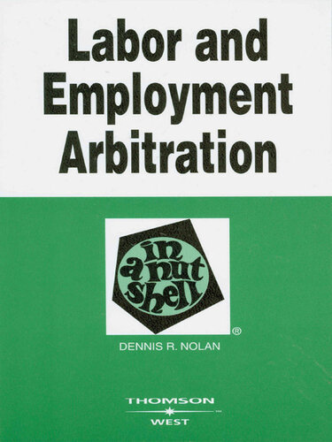 Labor and Employment Arbitration