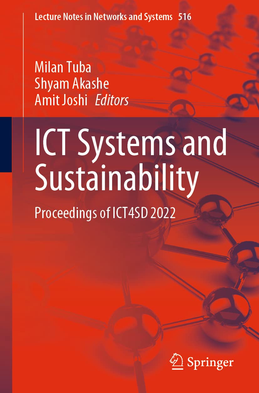 ICT Systems and Sustainability: Proceedings of ICT4SD 2022
