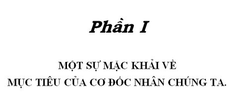 Niềm Hi Vọng của Cơ Đốc Nhân