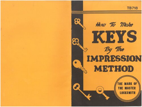 How to Make Keys by the Impression Method