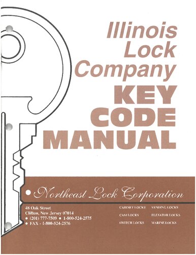 Illinois Lock Company Key Code Manual