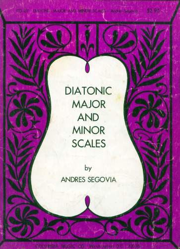 Diatonic Major and Minor Scales