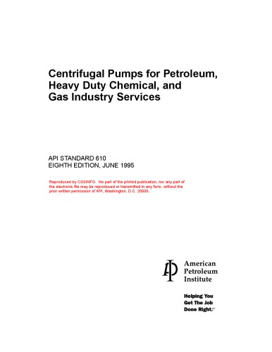 Centrigugal Pumps for Petroleum,Heavy Duty Chemical,and gas industry Services