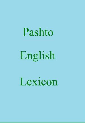 Pashto english lexicon