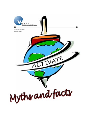 Myths And Facts Guide To Understanding The Holocaust & Antisemitism