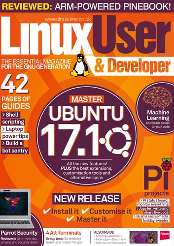Linux User & Developer 185 - Ubuntu 17.10 Launch Pack