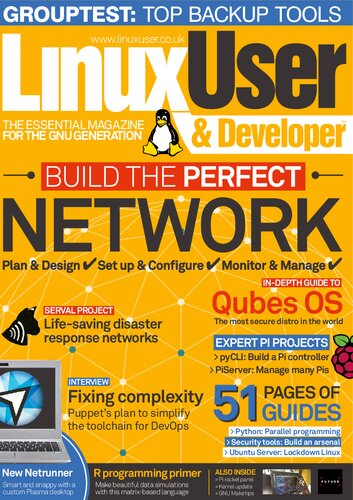 Linux User & Developer 189 - Build the Perfect Network