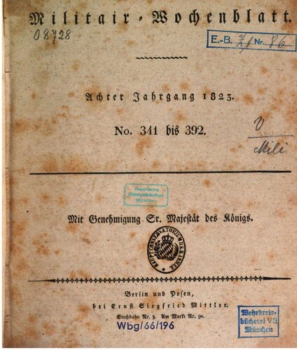 Militär-Wochenblatt