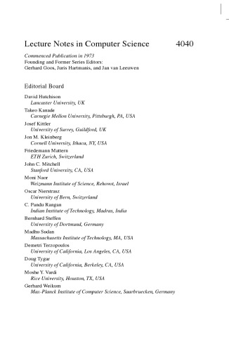 Combinatorial Image Analysis: 11th International Workshop, IWCIA 2006, Berlin, Germany, June 19-21, 2006. Proceedings