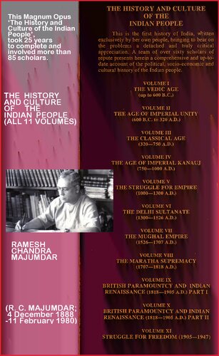 [All 11 Volumes] The History and Culture of the Indian People  by R. C. Majumdar