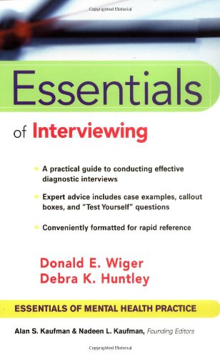 Essentials of Interviewing