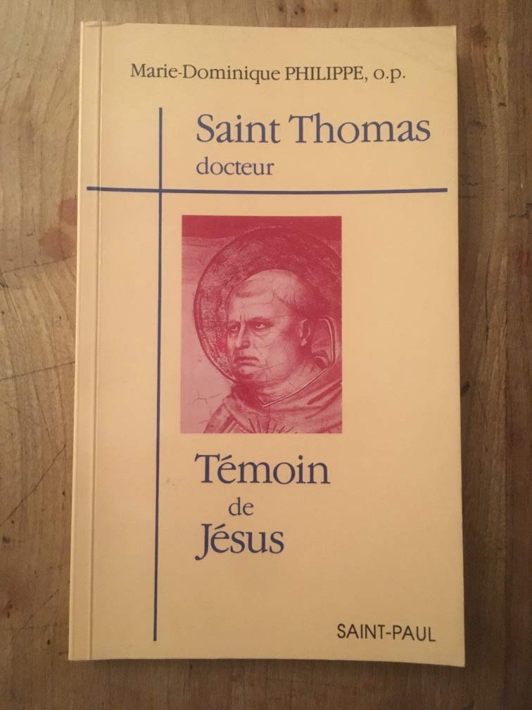Saint Thomas docteur, témoin de Jésus