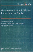 Gattungen wissenschaftlicher Literatur in der Antike