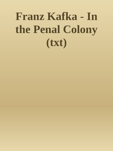 In the Penal Colony
