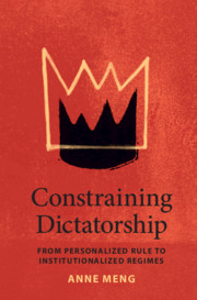 Constraining dictatorship: from personalized rule to institutionalized regimes