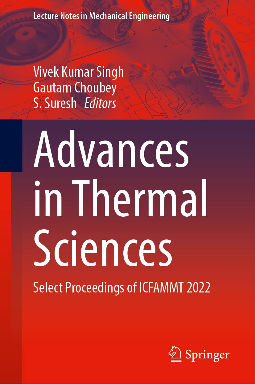 Advances in Thermal Sciences: Select Proceedings of ICFAMMT 2022