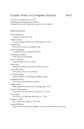 Ubiquitous Intelligence and Computing: 4th International Conference, UIC 2007, Hong Kong, China, July 11-13, 2007. Proceedings