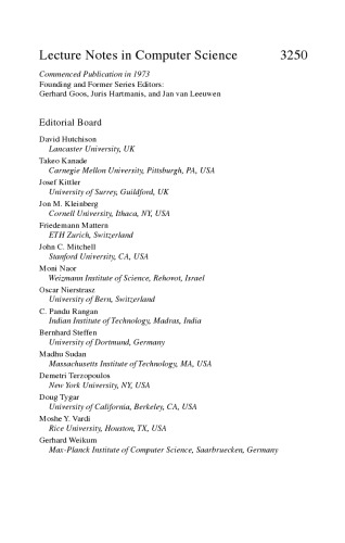 Web Services: European Conference, ECOWS 2004, Erfurt, Germany, September 27-30, 2004. Proceedings