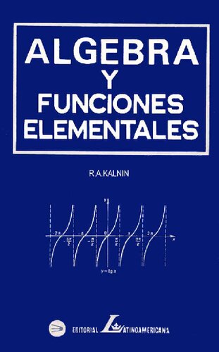 Algebra y funciones elementales