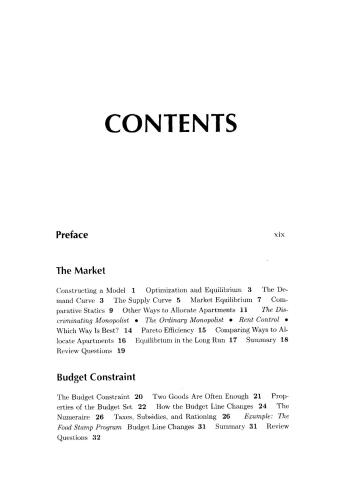 Intermediate Microeconomics: A Modern Approach