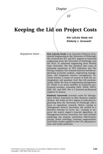 Field Guide to Project Management