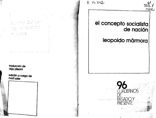 El concepto socialista de nación