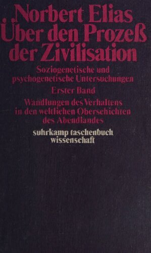 Ueber den Prozess der Zivilisation