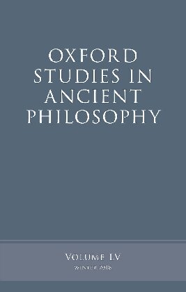 Oxford Studies in Ancient Philosophy, Volume LV