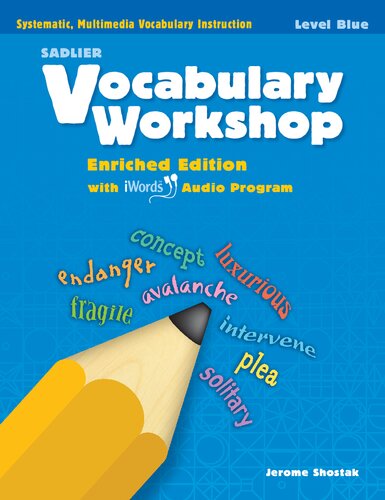 Vocabulary Workshop_Grade 5_Blue Level_Student Book