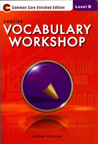Vocabulary Workshop_Level B_Student Book