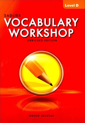 Vocabulary Workshop_Level D_Student Book