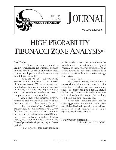 Fibonacci Trader Journal