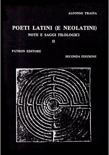 Poeti latini (e neolatini): note e saggi filologici
